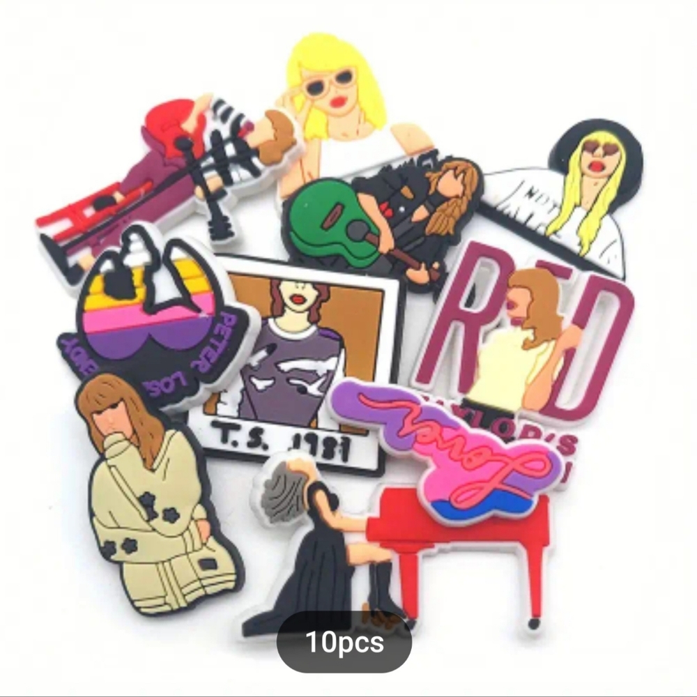 Taylor Swift Shoe charms